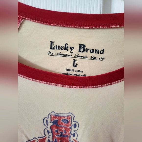 Lucky Brand Women's Long Sleeve Top Size L - Picture 3 of 3